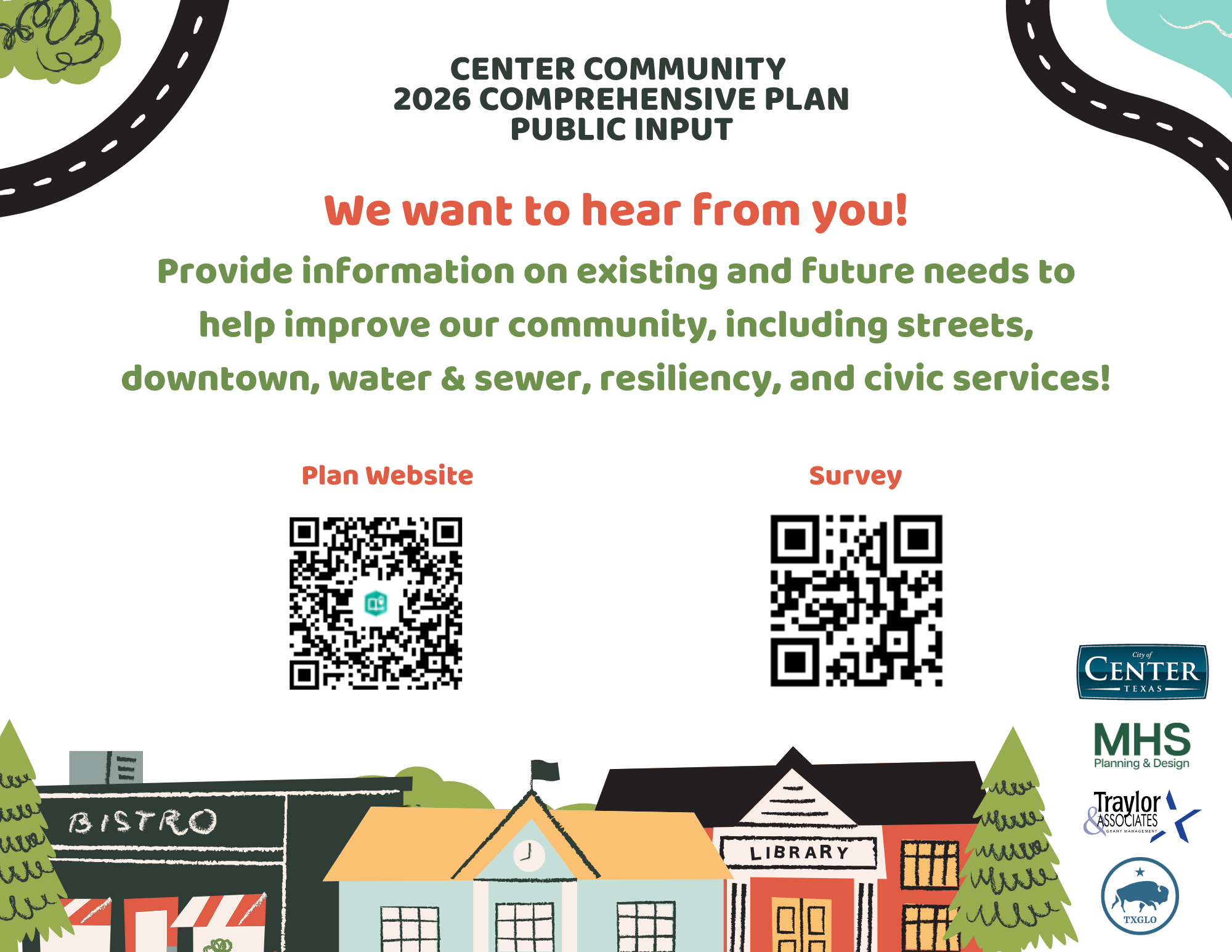 Center Community Comprehensive Plan Survey