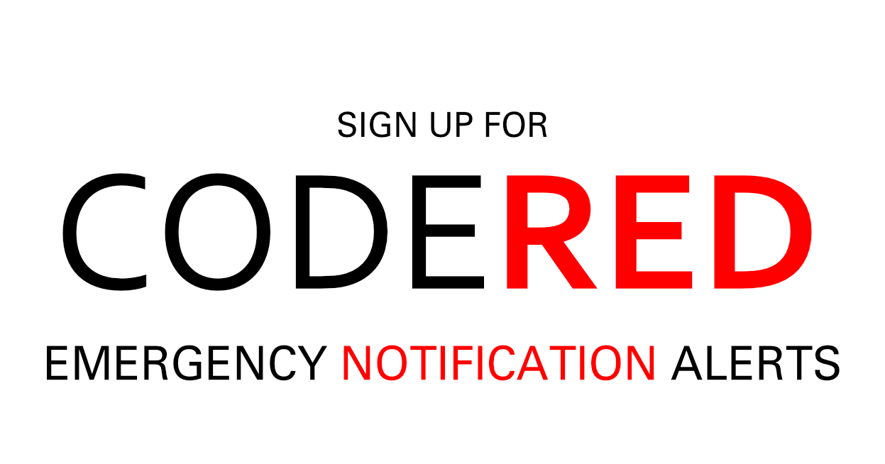sign up for CodeRED emergency notifications